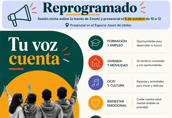 Reprogramación de la sesión de trabajo