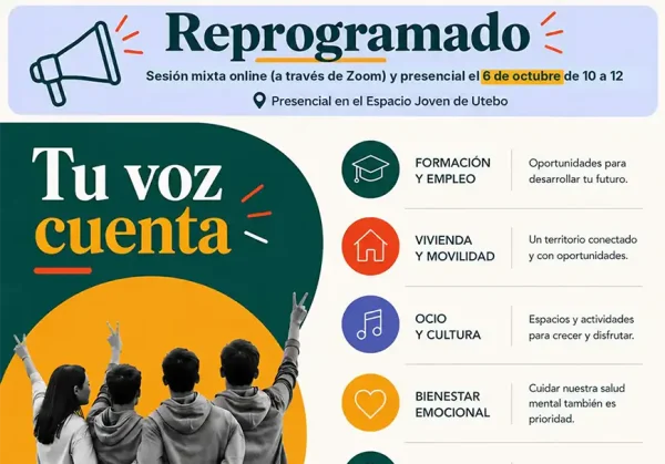 Reprogramación de la sesión de trabajo