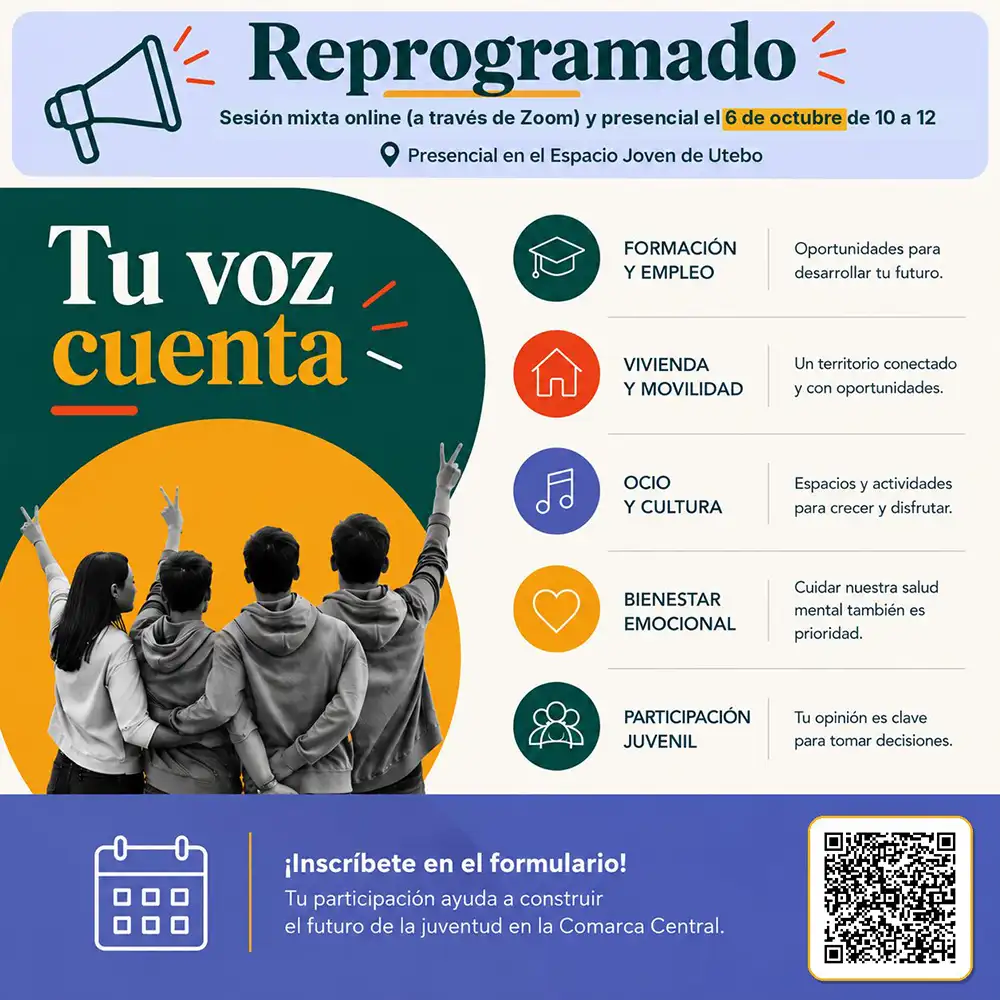 Reprogramación de la sesión de trabajo