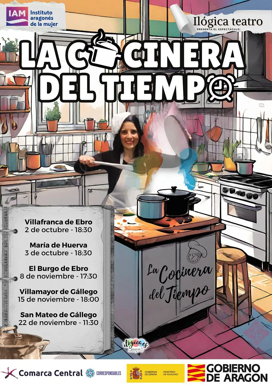 Actuación "La cocinera del tiempo"